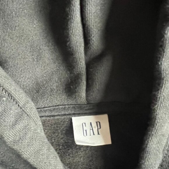 Gap + GQ STAMPD Logo Convertible Pullover Hoodie - Picture 6 of 6